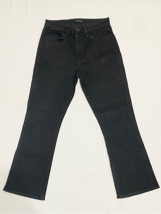 Favorite Daughter Denim - Favorite Daughter The Erin Crop Boot Kyoto Black Jeans